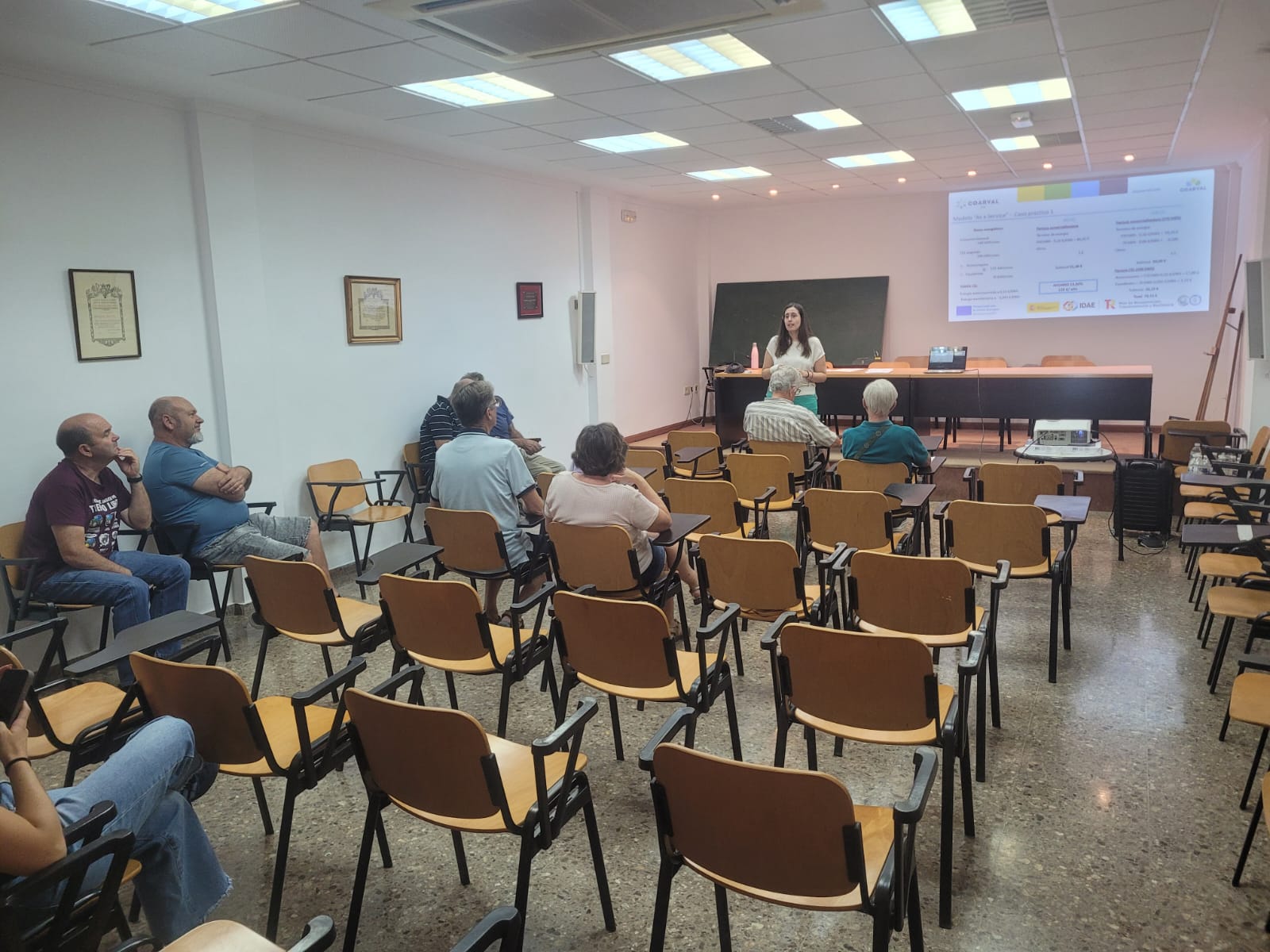 En este momento estás viendo La OTC COARVAL celebra en Pedralba el Curso 4º: Gestión de una Comunidad Energética Local