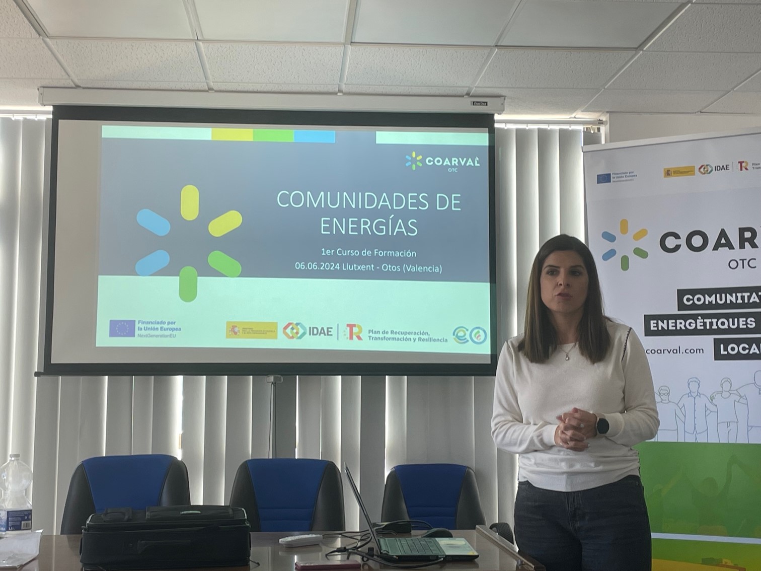 En este momento estás viendo La OTC COARVAL visita la Cooperativa de Lluxent